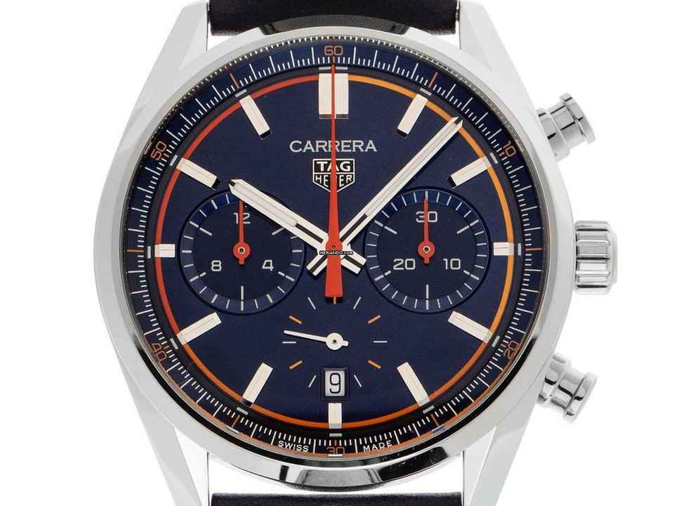  TAG Heuer Carrera Chronograph Ref.CBN201D.FC6543 2024 Full Set Ungetragen 