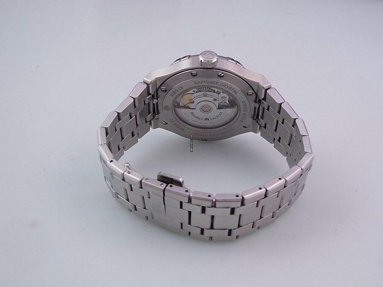 Thumbnail von Maurice Lacroix AIKON Ai6008 Automatik 42 Mm Saphirglas Edelstahl Datumanzeige </h1>