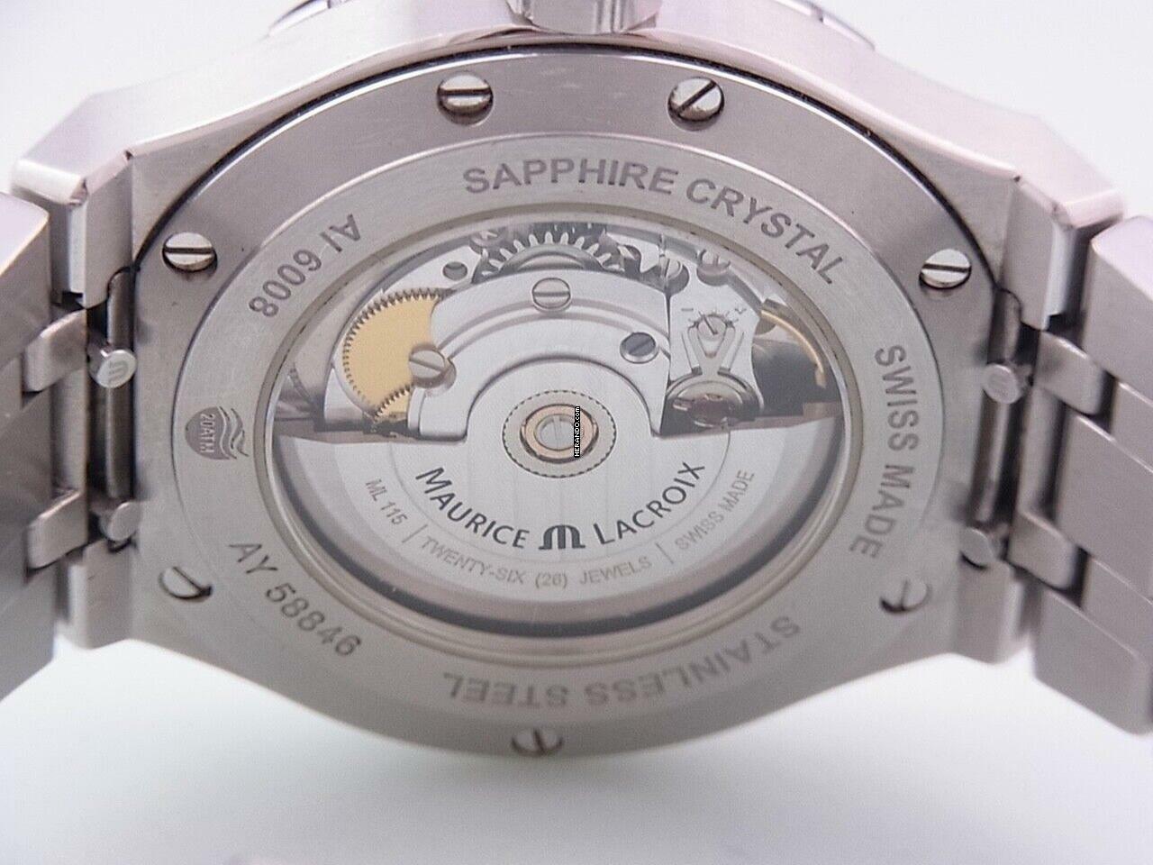 Thumbnail von Maurice Lacroix AIKON Ai6008 Automatik 42 Mm Saphirglas Edelstahl Datumanzeige </h1>