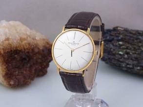 Thumbnail von Baume & Mercier Klassik Handaufzug Ø 32 Mm Herrenuhr 750 / 18k Gold Vintage </h1>