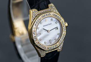 Thumbnail von Audemars Piguet Royal Oak Lady Diamond | 66797BA | Mother of Pearl dial | Yellowgold </h1>