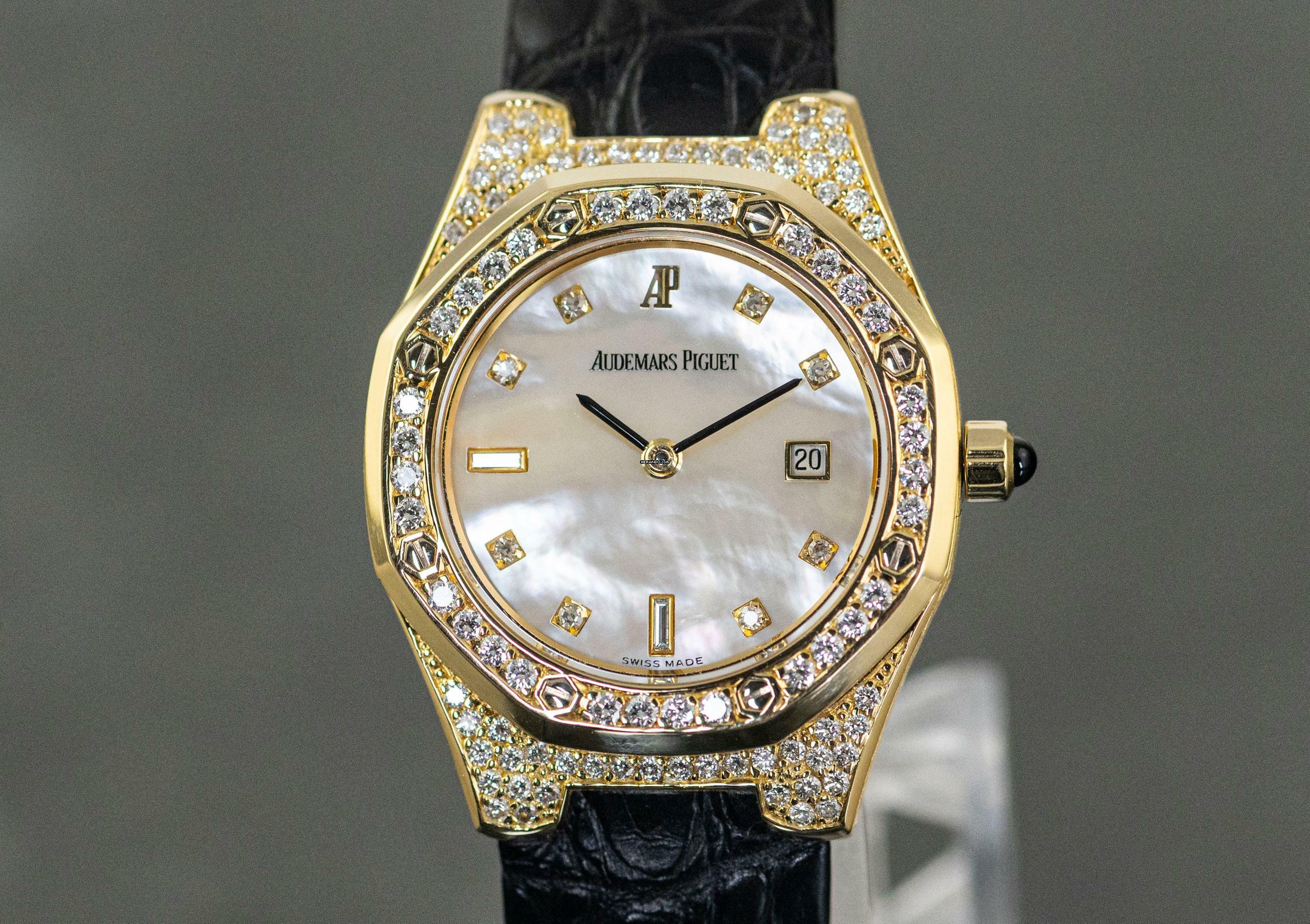  Audemars Piguet Royal Oak Lady Diamond | 66797BA | Mother of Pearl dial | Yellowgold </h1> 