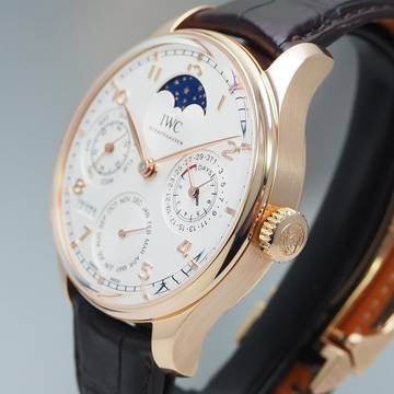  IWC Portugieser Ewiger Kalender Perpetual Calendar Ref 503302 Gold 18k/750 Box+Papiere 2022 