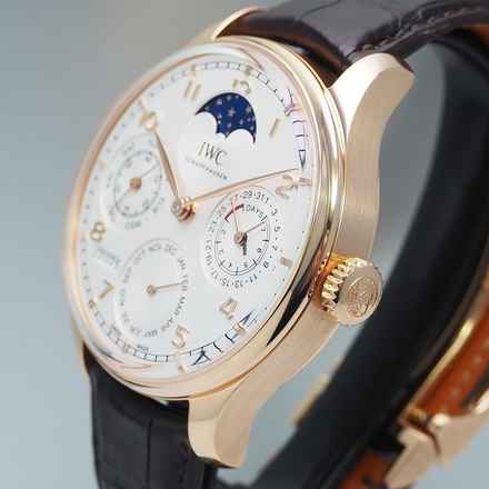  IWC Portugieser Ewiger Kalender Perpetual Calendar Ref 503302 Gold 18k/750 Box+Papiere 2022 