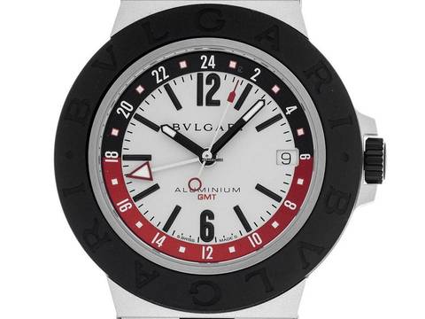  Bulgari Aluminium GMT Ref.103963 2024 Full Set Ungetragen 