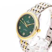 Thumbnail von Omega De Ville Prestige 34 Prestige Co-axial Green Dial Steel Gold 434.20.34.20.10.001 NEW 2024 Full
