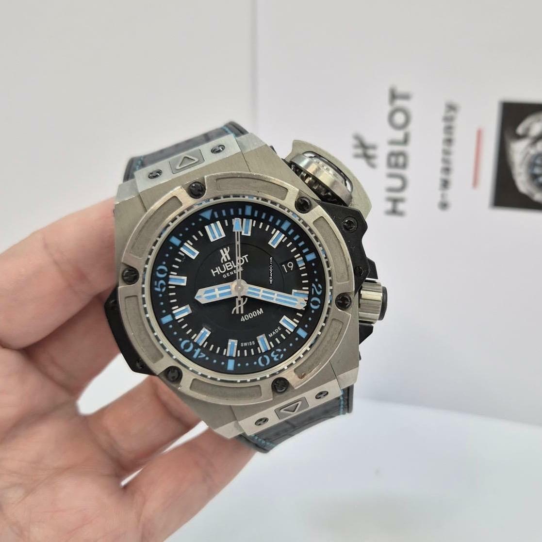  Hublot King Power Oceanoghaphic 4000M Caribbean Aruba 15 Pieces Limited Edition 48mm 