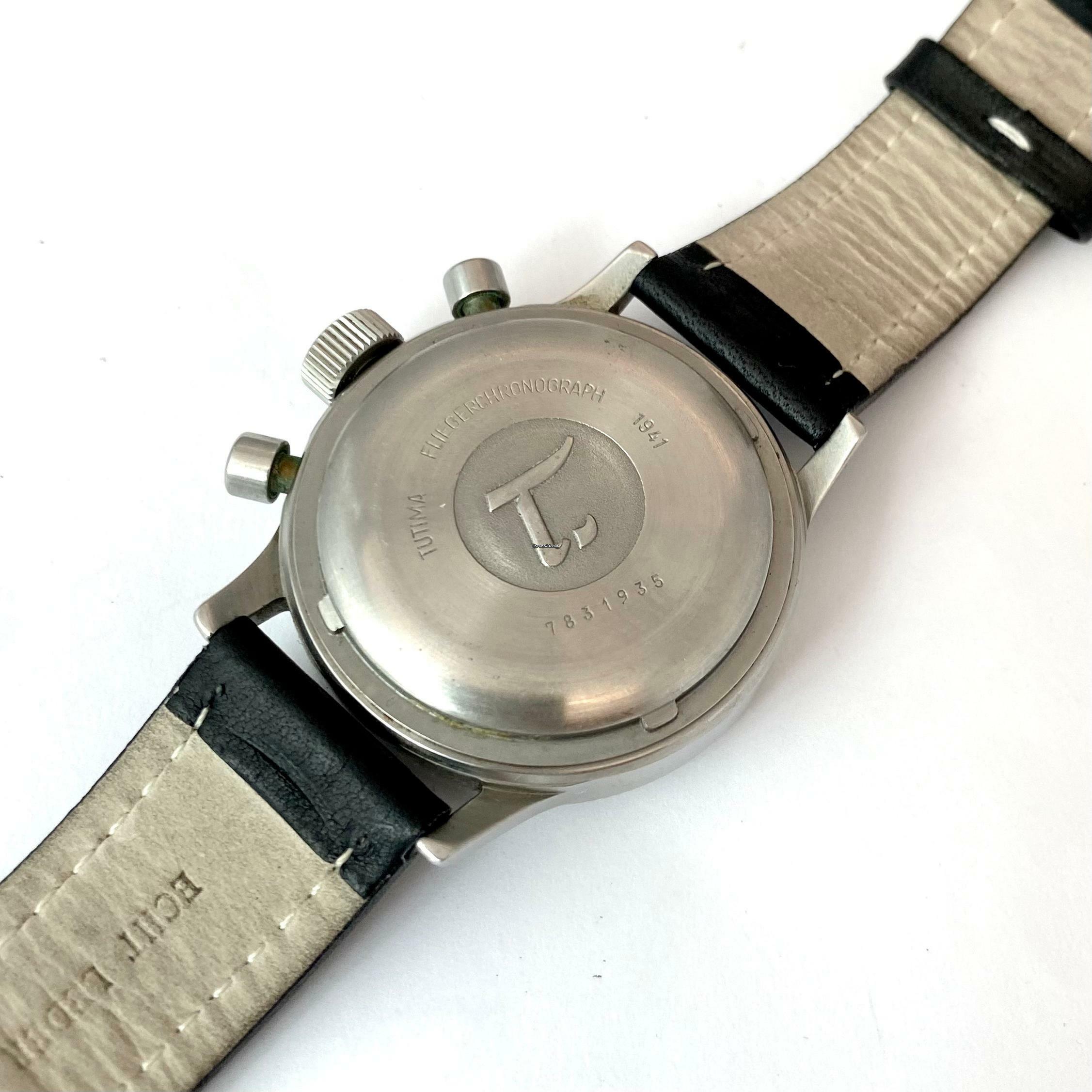 Thumbnail von Tutima Fliegerchronograph 1941 vom 1996 </h1>