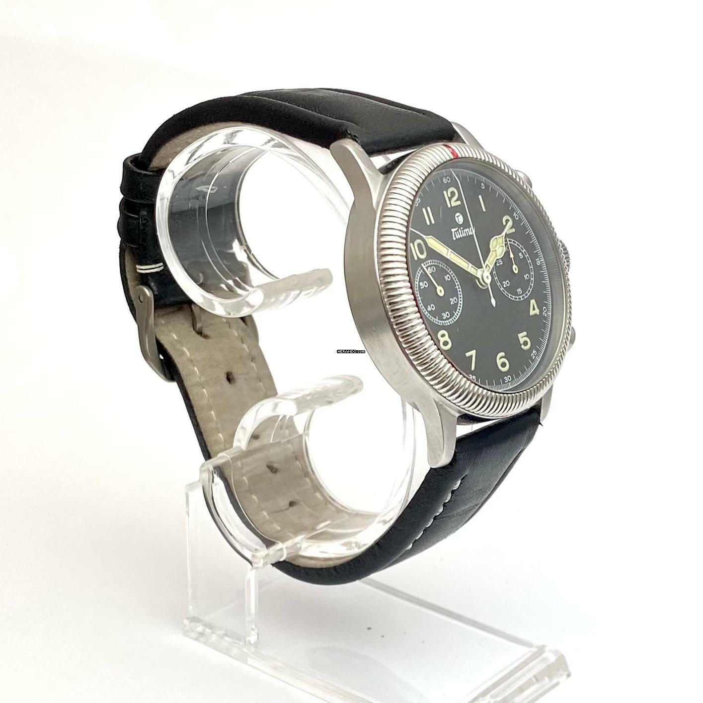 Thumbnail von Tutima Fliegerchronograph 1941 vom 1996 </h1>