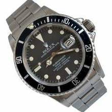 Thumbnail von Rolex Submariner Date 16800 Date Buckshot matt tritium dial 1983’s </h1>