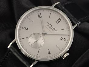 Thumbnail von NOMOS Tangente Glashütte Tangente Platingrau Ref.143 2024 Full Set Neu