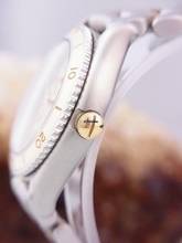 Thumbnail von Ebel X-1 X-1 Automatik Damenuhr Ø 34 Mm Edelstahl Mit 18k Rosegold Datum Saphirglas </h1>