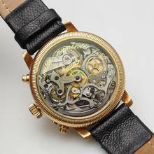 Thumbnail von Minerva 130 Anniversary Full Calendar Moonphase chronograph Limited Edition 50 Gold 18k/750 ULTRA