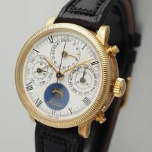 Thumbnail von Minerva 130 Anniversary Full Calendar Moonphase chronograph Limited Edition 50 Gold 18k/750 ULTRA