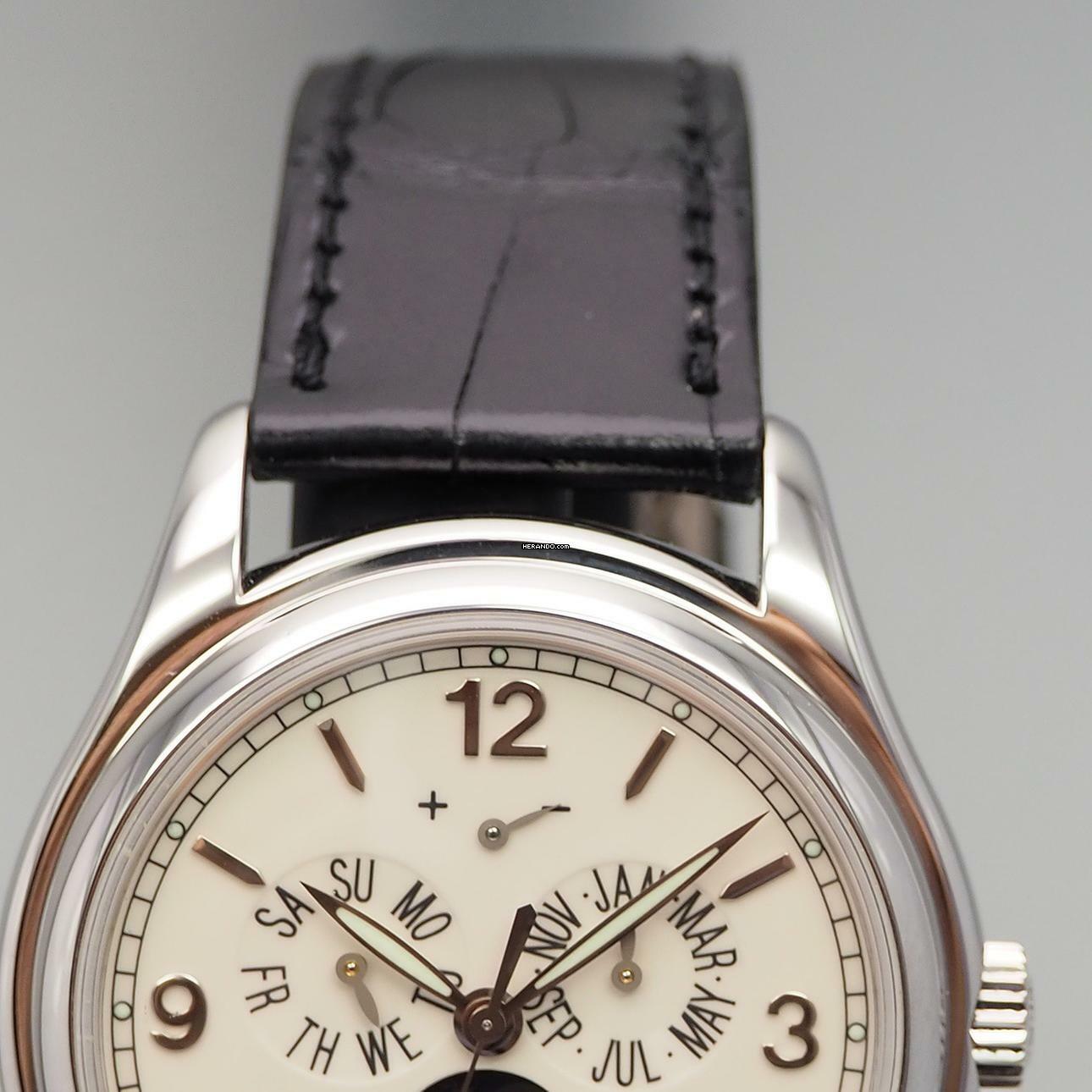 Thumbnail von Patek Philippe Annual Calendar WhiteGold 18k/750 Ref. 5146G Box+Papiere 2005 </h1>