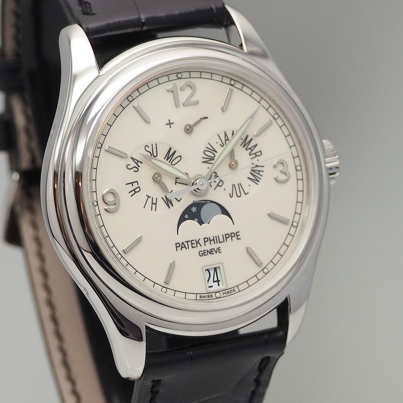 Thumbnail von Patek Philippe Annual Calendar WhiteGold 18k/750 Ref. 5146G Box+Papiere 2005 </h1>