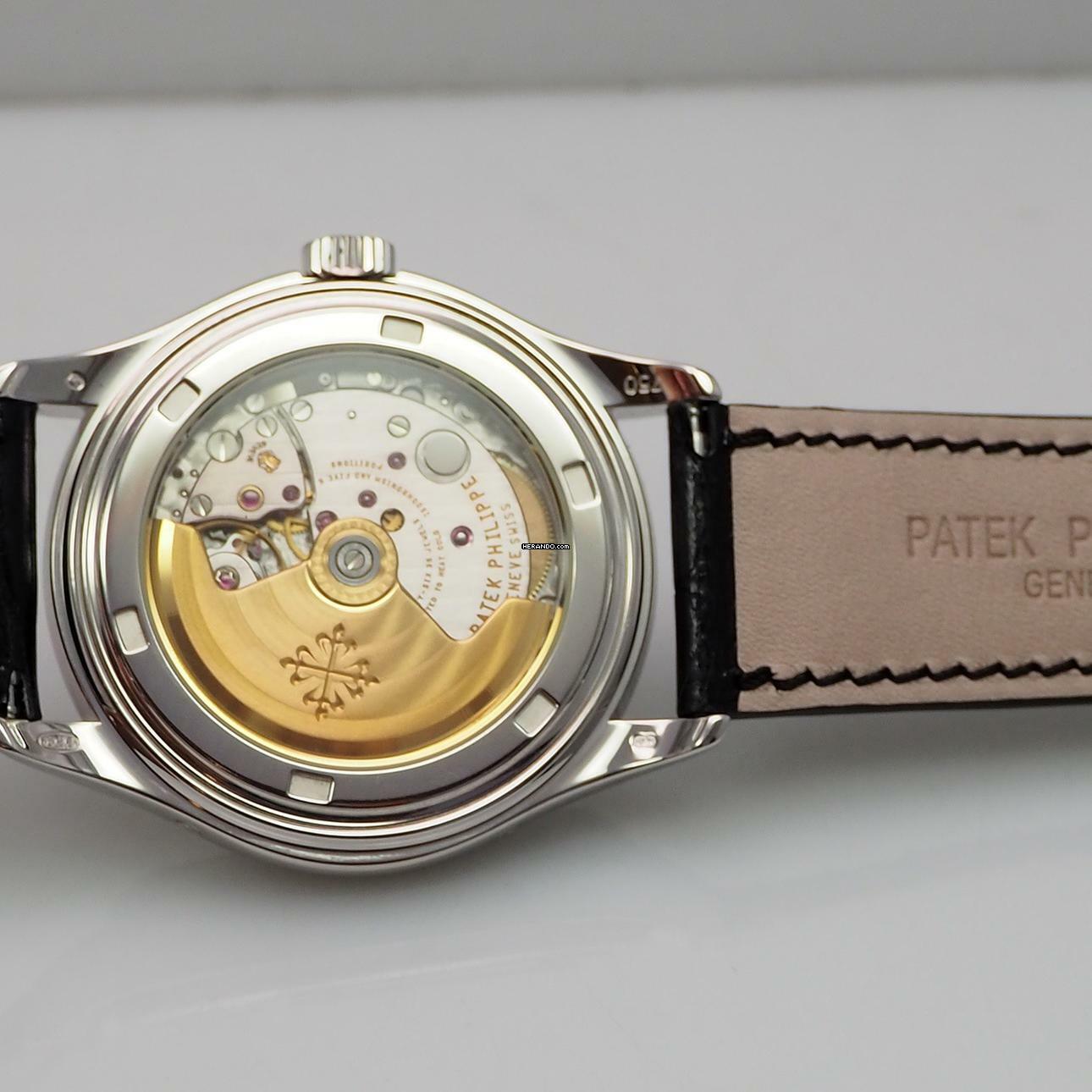 Thumbnail von Patek Philippe Annual Calendar WhiteGold 18k/750 Ref. 5146G Box+Papiere 2005 </h1>