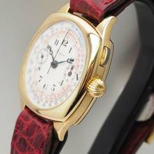 Thumbnail von Longines vintage Chronograph 13.33 / 1935 Gold 18k/750 Serviced+ Archiv-Extract ULTRA RARE