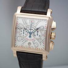 Thumbnail von Franck Muller Conquistador Cortez Chronograph Ref.: 10000 H CC Rosegold 18k/750 Box + Papiere
