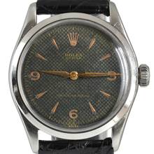 Thumbnail von Rolex Oyster 6282 galvanic Explorer dial Honeycomb black to radium very rare 1951’s