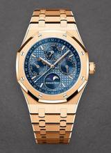 Thumbnail von Audemars Piguet Royal Oak Perpetual Calendar Blue </h1>