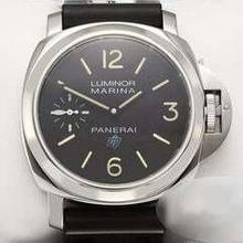 Thumbnail von Panerai Luminor Marina Base 44mm Pam00777 2019 Edelstahl Handaufzug Stahl Steel Black Dial </h1>