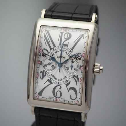  Franck Muller Long Island Chronograph Monopulsante Ref.: 1100MP WG 18k/750 Box + Papiere 