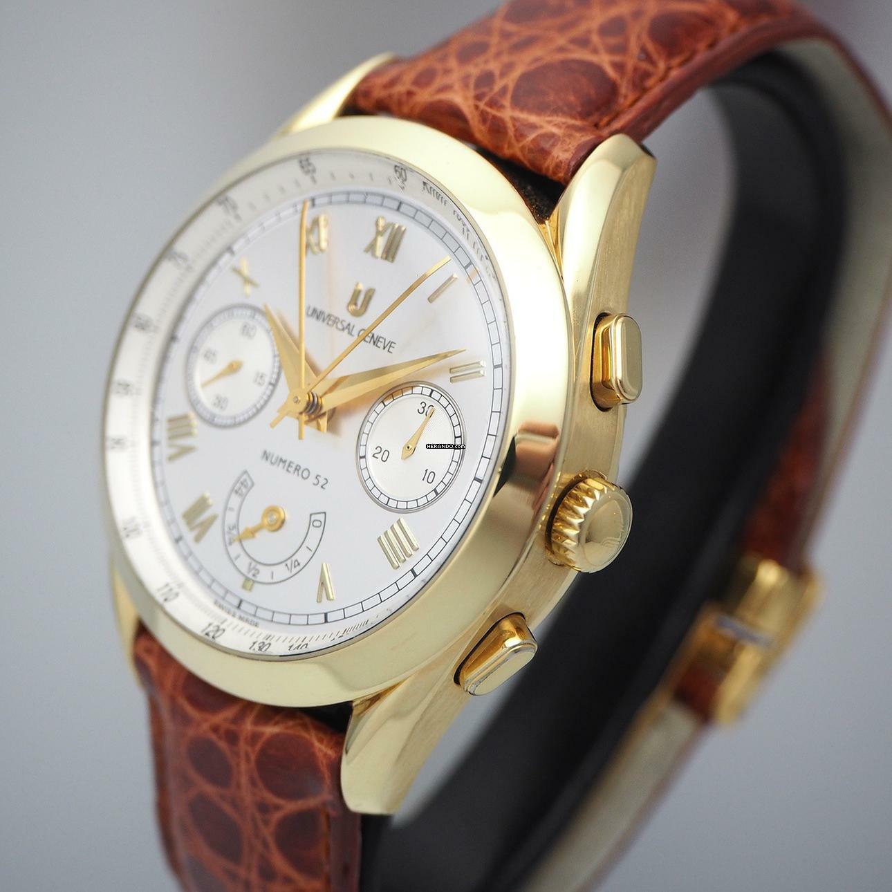 Thumbnail von Universal Genève Chronograph Master Tech Rattrapante Limited Edition 200 Gold 18k/750