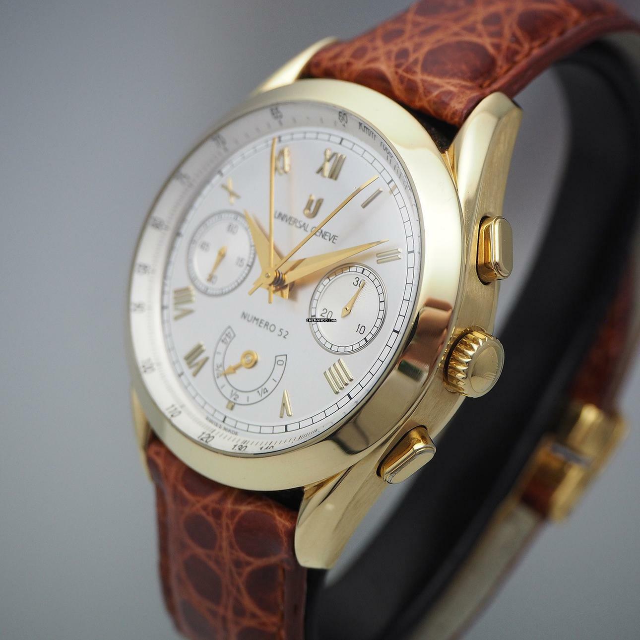 Thumbnail von Universal Genève Chronograph Master Tech Rattrapante Limited Edition 200 Gold 18k/750