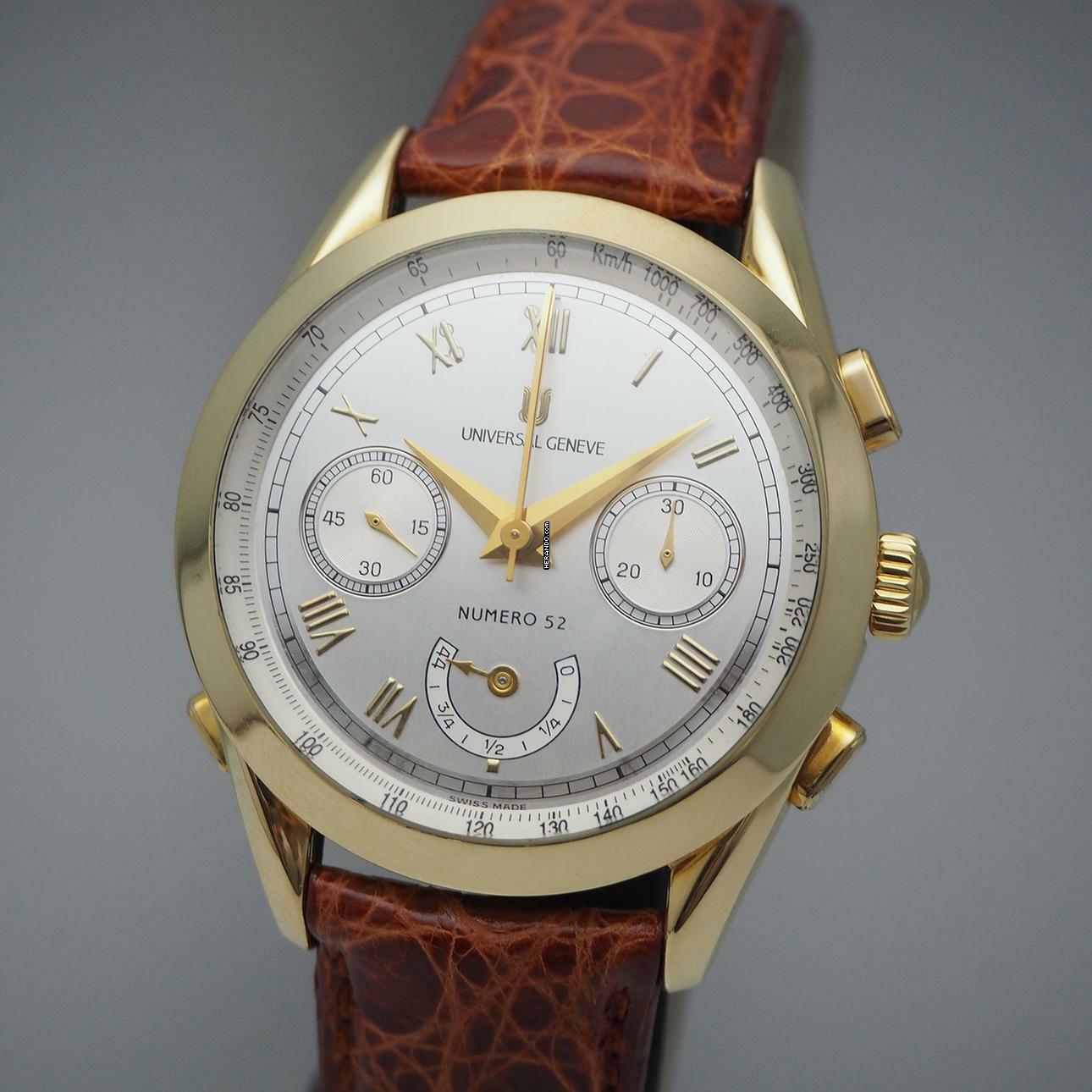 Thumbnail von Universal Genève Chronograph Master Tech Rattrapante Limited Edition 200 Gold 18k/750