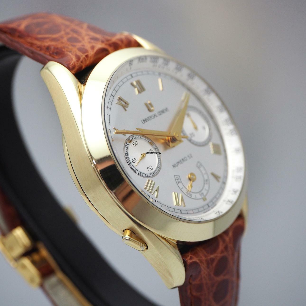 Thumbnail von Universal Genève Chronograph Master Tech Rattrapante Limited Edition 200 Gold 18k/750