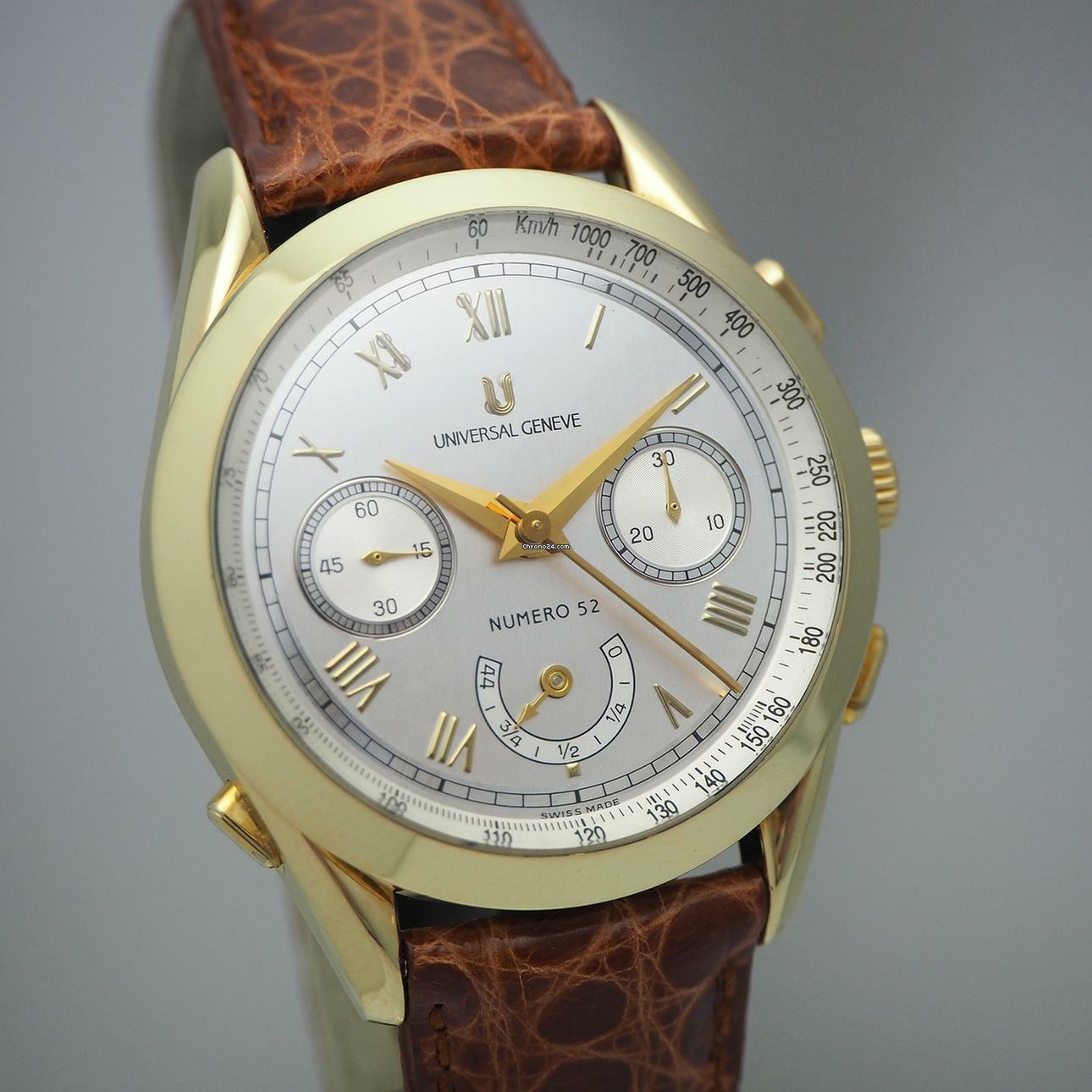Thumbnail von Universal Genève Chronograph Master Tech Rattrapante Limited Edition 200 Gold 18k/750