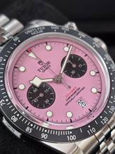 Thumbnail von Tudor Black Bay Chrono 'Pink' M79360N-0019 'Inter Miami CF' Unworn/New Condition Full Set 2-2026 Full Stickers
