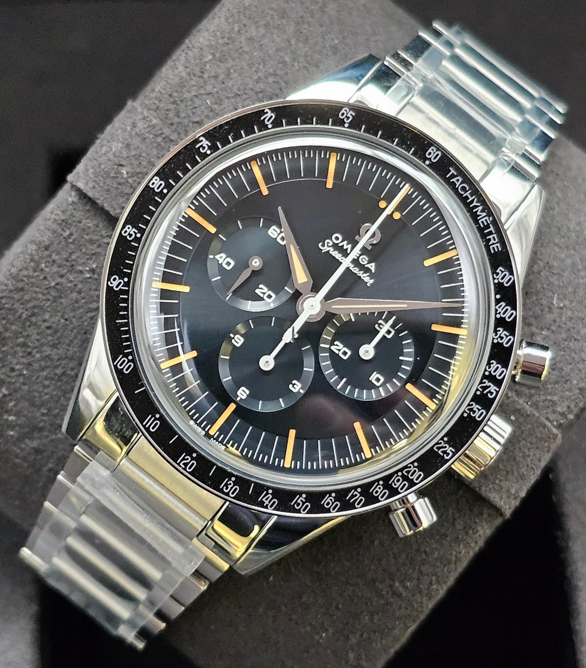  Omega Speedmaster Anniversary Series 310.30.40.50.06.001 First Omega in Space Unworn/New Condition Full Set 1-2026 