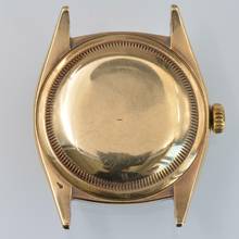 Thumbnail von Rolex Datejust 36 Oyster Perpetual Datejust 6075 Ovettone Ivory dial very rare 1950's </h1>