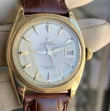 Thumbnail von Rolex Datejust 36 Oyster Perpetual Datejust 6075 Ovettone Ivory dial very rare 1950's </h1>