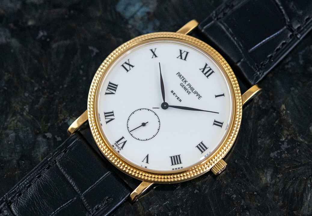  Patek Philippe Calatrava 3919J | rare Beyer Zurich | Box and Documentation </h1> 