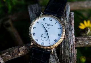 Thumbnail von Patek Philippe Calatrava 3919J | rare Beyer Zurich | Box and Documentation </h1>