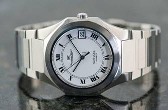 Thumbnail von IWC Yacht Club rare Jumbo Yacht Club II | 3012 | white dial | Gerald Genta | Steel </h1>