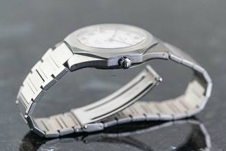 Thumbnail von IWC Yacht Club rare Jumbo Yacht Club II | 3012 | white dial | Gerald Genta | Steel </h1>