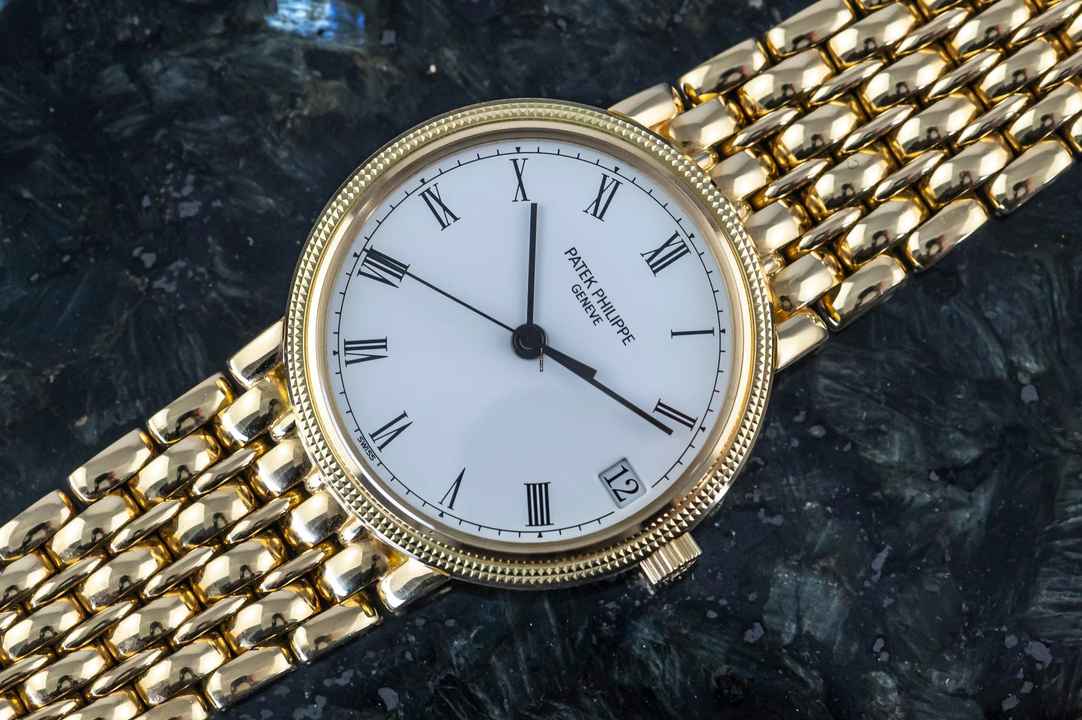  Patek Philippe Calatrava 3802/200 | Gold bracelet | Certificate 1990 | Yellowgold </h1> 