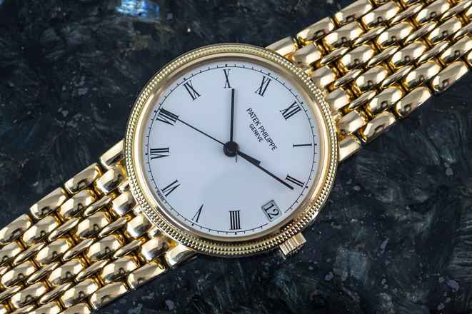  Patek Philippe Calatrava 3802/200 | Gold bracelet | Certificate 1990 | Yellowgold </h1> 