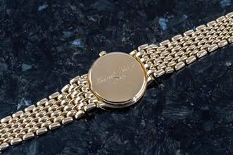 Thumbnail von Patek Philippe Calatrava 3802/200 | Gold bracelet | Certificate 1990 | Yellowgold </h1>