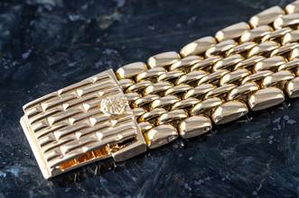 Thumbnail von Patek Philippe Calatrava 3802/200 | Gold bracelet | Certificate 1990 | Yellowgold </h1>