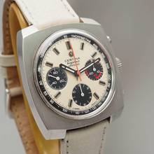 Thumbnail von Certina Argonaut Chronograph Valoux 726 8501-501 white dial RARE