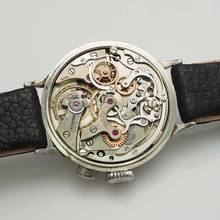 Thumbnail von Alpina Monopusher Chronograph Vintage 1940 RARE perf. condition </h1>