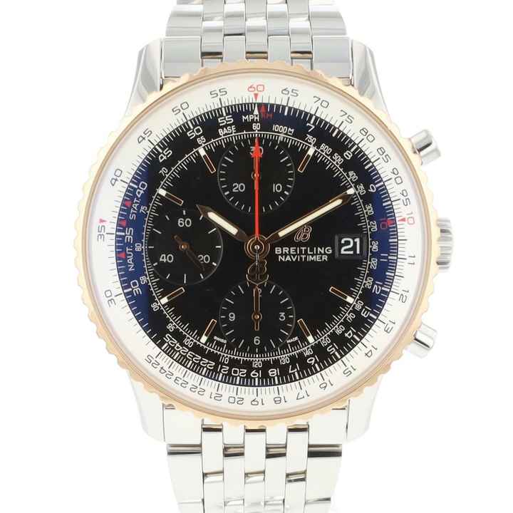  Breitling Navitimer 41 Chronograph Steel Rose Gold </h1> 