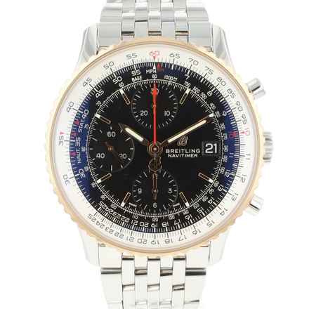  Breitling Navitimer 41 Chronograph Steel Rose Gold </h1> 