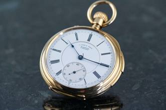 Thumbnail von A. Lange & Söhne antique Pocket Watch | Quarter Repeater | 18k yellow gold | caliber 43 </h1>