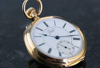 Thumbnail von A. Lange & Söhne antique Pocket Watch | Quarter Repeater | 18k yellow gold | caliber 43 </h1>